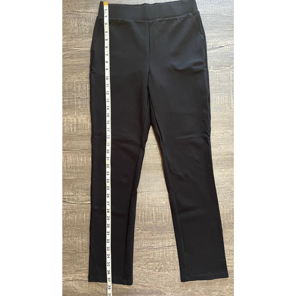 LOGO by Lori Goldstein AnyWEAR Stretch Pants w/ Pockets, Black, Size XXS, 979756 - Picture 6 of 7